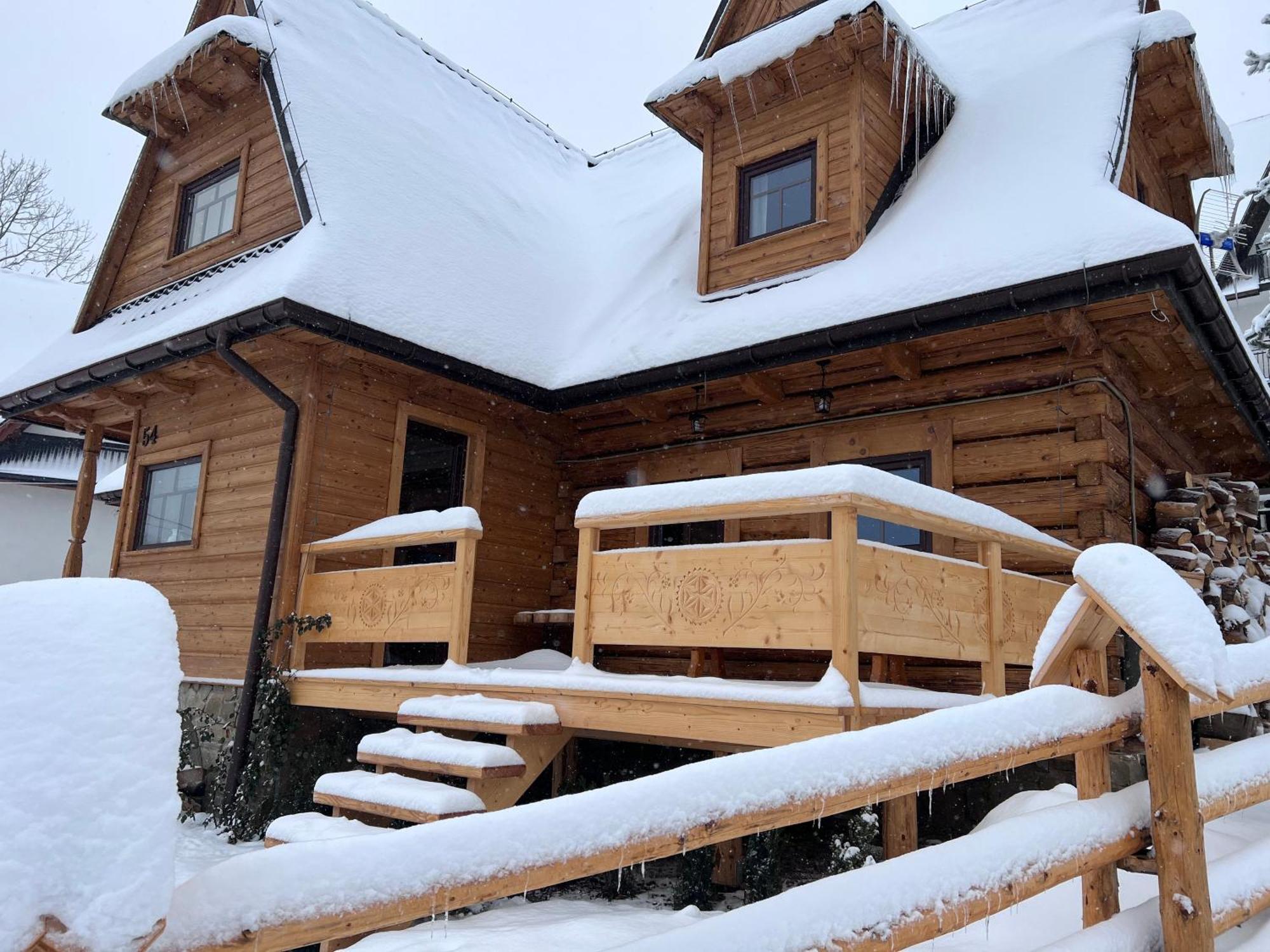 Lobrotno Gazdzina - Goralska Chalupa Na Wylacznosc Bukowina Tatrzanska Exterior photo